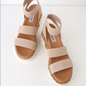 Steve Madden Bandi Platform Wedge Sandal